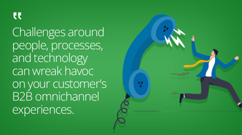 How to master the challenges of B2B omnichannel commerce