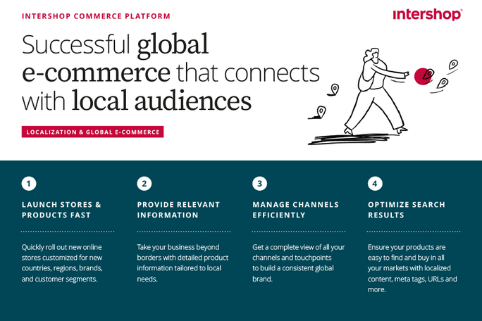 Intershop fact sheet- successful global e-commerce that connects with local audiences
