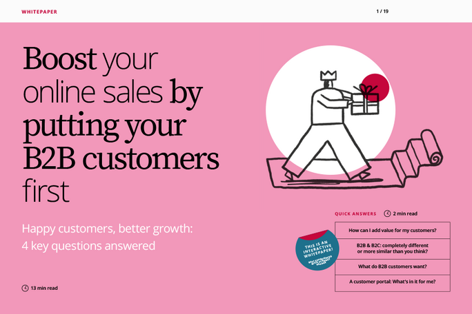 whitepaper: boost your online sales in b2b e-commerce